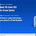 free bet offers ireland